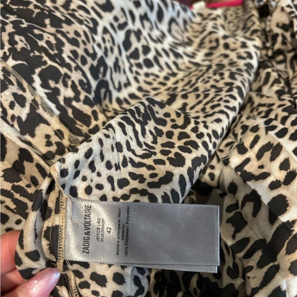 Zadig & Voltaire Brown Black Maxi A-Line Skirt - Picture 5 of 6